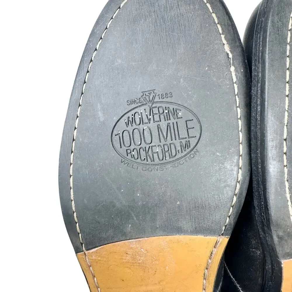 Wolverine | Men | Montague 1000 Mile Welt Leather Chelsea Boots | Size 8 D